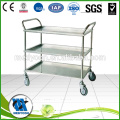 BDT203B Hign Quality 3-tier stainless steel hospital transport cart